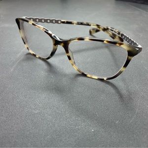 Coach Eyeglasses HC 6121 5518 Grey Green Tort Rectangular Frame 53[] 17   140